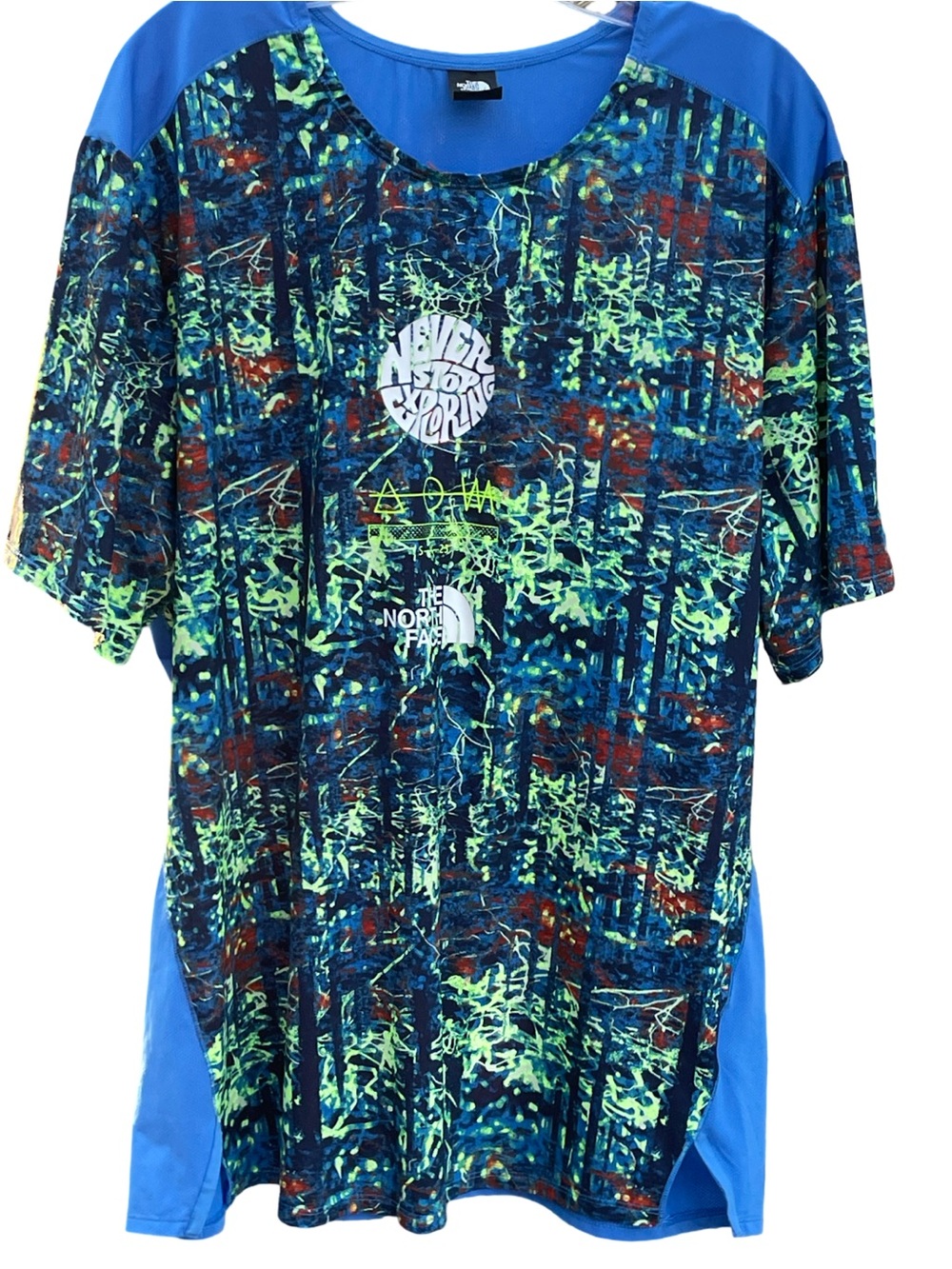 The North Face Shirt Trailer Lost Coast  T-Shirt Mens XL